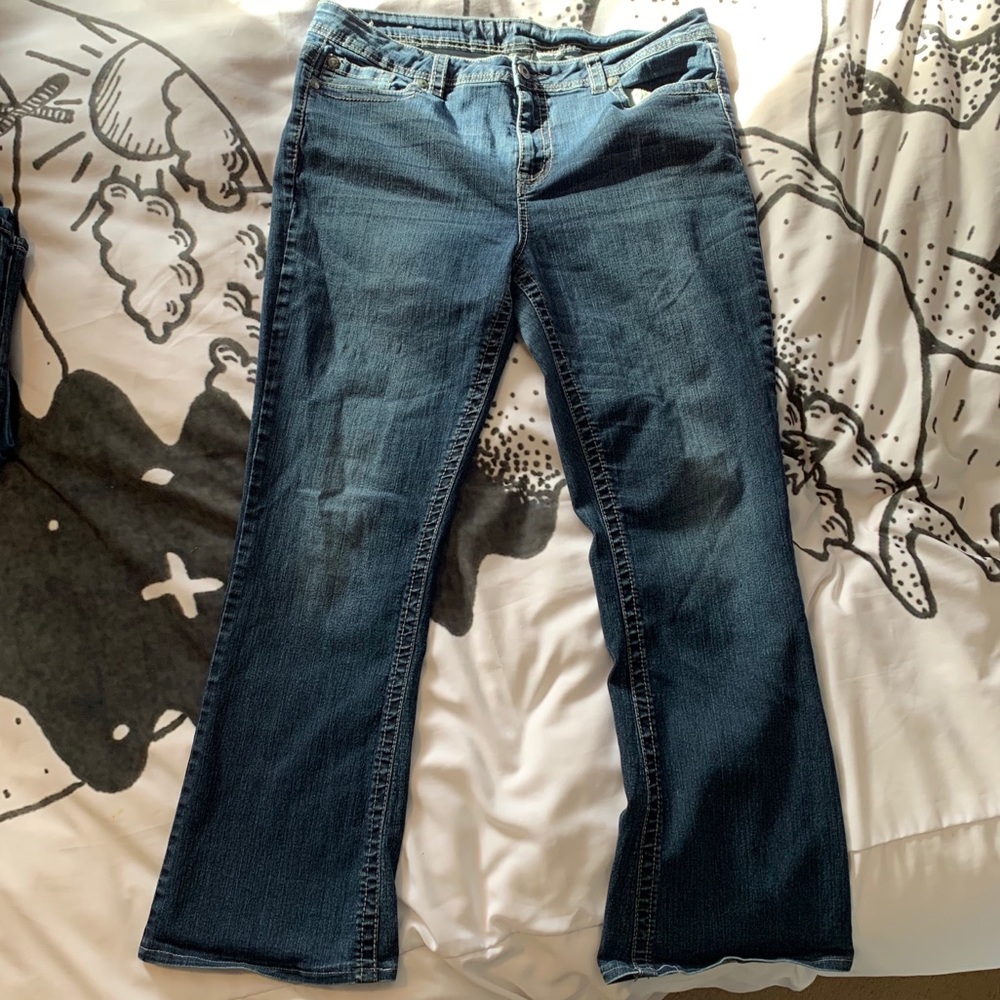 Dark Wash Bootcut Jeans